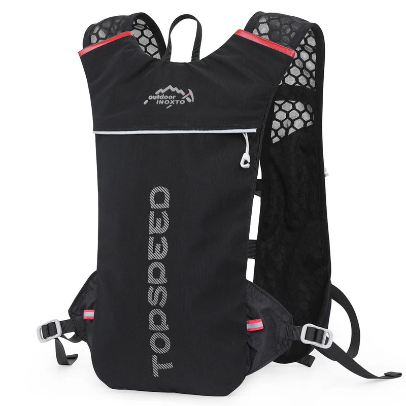 Mochila De Hidratação TopSpeed Para Bike E Corrida + Refil 2 Litros